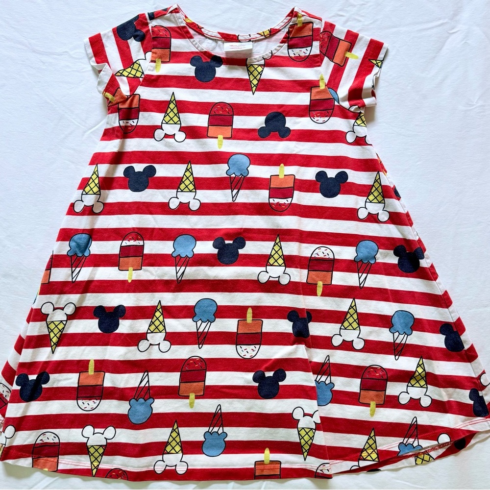 Hanna Andersson Red and White Striped Kids Dress